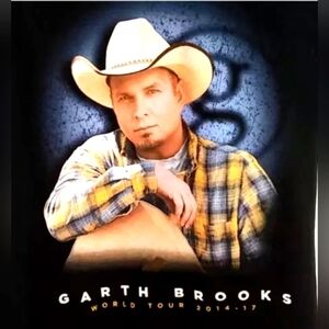 Garth Brooks Concert T-Shirt - Adult Size 2XL - World Tour 2014-2017